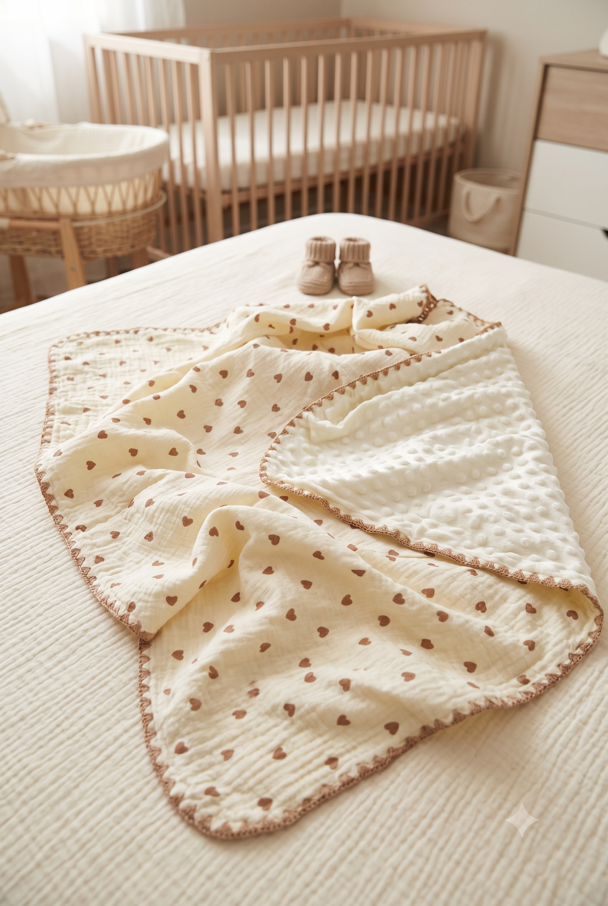 Muslin Bubble Blanket