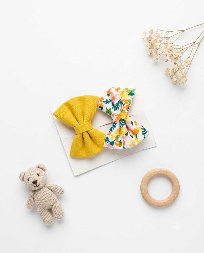 Sunny Bloom Bows